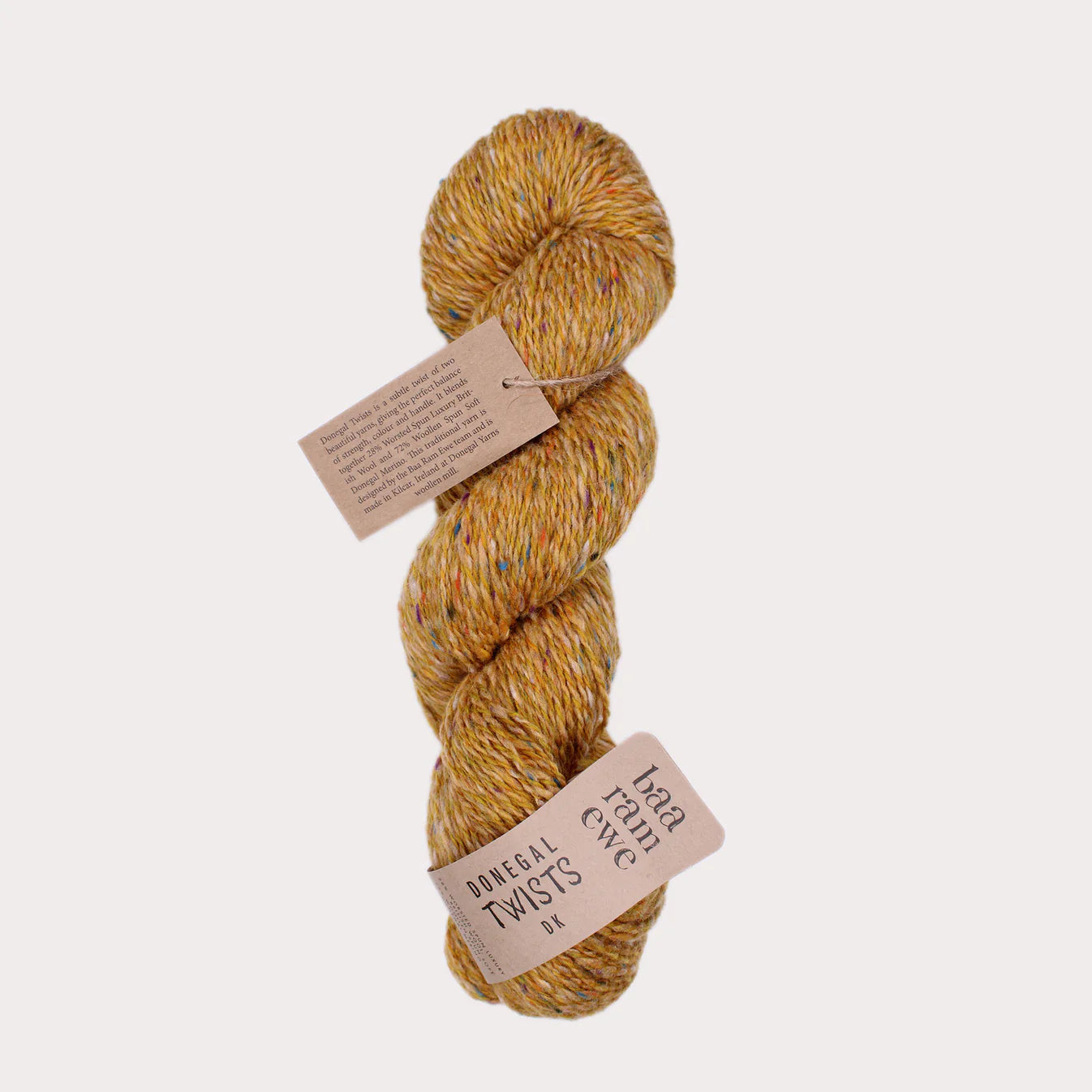 Donegal Twists DK Yarn by Baa Ram Ewe, Donegal Tweed Yarn