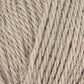 Close-up of beige yarn with visible texture