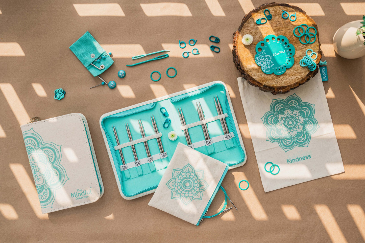 KnitPro Mindful Collection: Kindness Special Lace Interchangeable Needle Set