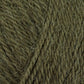 Close-up of a ball of dark green yarn