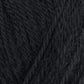 Close-up of dark gray yarn texture
