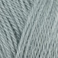 Close-up of gray yarn with a textured pattern